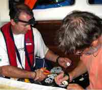 The 'sail loft' aboard Spirit of Juno