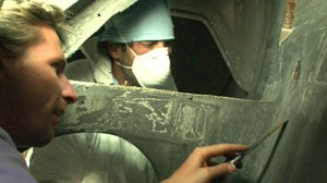 Groupama 3 repairs in Cape Town