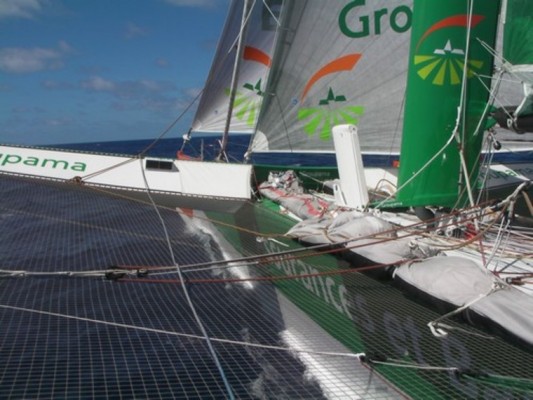 Jules Verne Trophy: Onboard Groupama 3