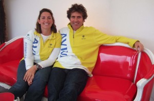 Dee Caffari & Brian Thompson