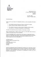 FOI reply letter