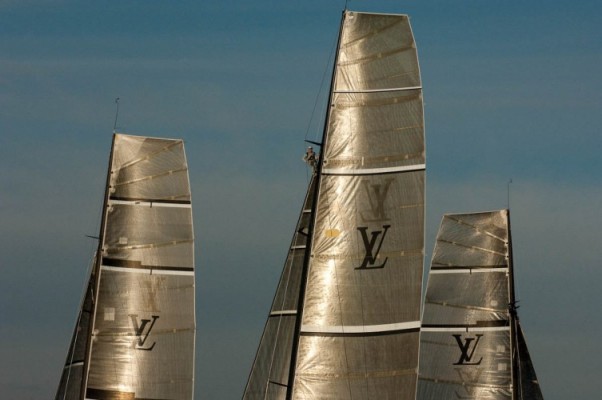 Louis Vuitton Trophy 2009, tops of sails