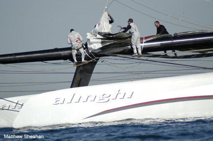 Alinghi V crew