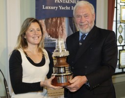 Sam Davies with Robin Knox Johnston