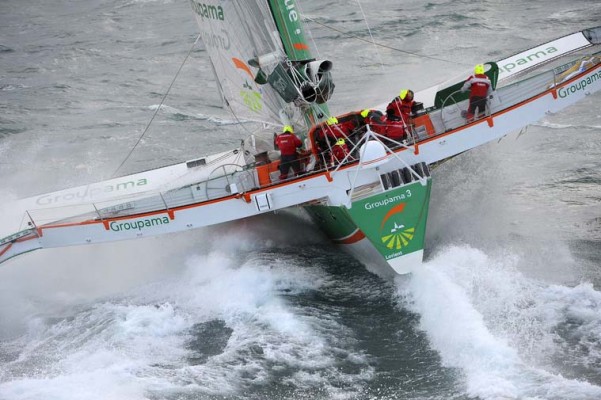 Groupama 3 off Ushant