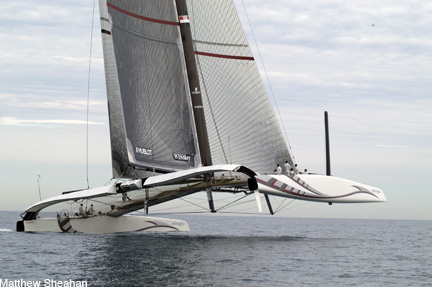 Alinghi V final trials