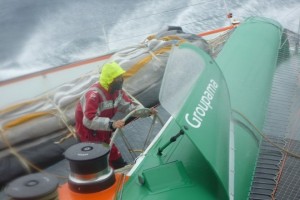 On board Groupama 3