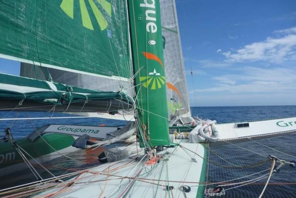 Groupama 3, February 2010