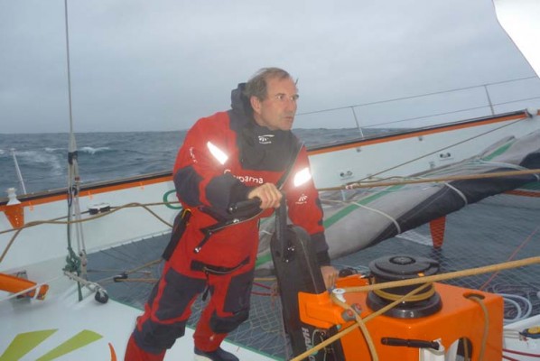 Groupama 3, February 2010, Trimmer