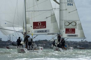 Omega Match Racing 2010, Ainslie v Barker