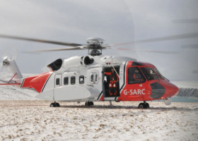 SAR helicopter