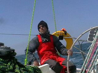 Phil Stubbs at the helm