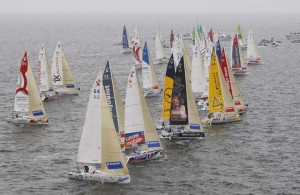 La Solitaire du Figaro start, July 2010