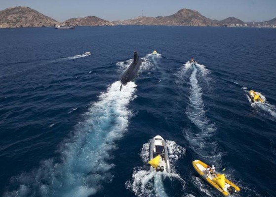 Audi Mecdcup 2010, Cartegena, submarine