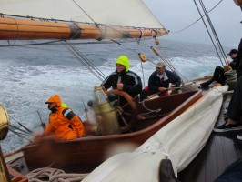 Pendennis Cup 2010, Day Two, onboard Mariette