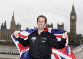 Big Ben.....Ben Ainslie who won his third consecutive Gold medal in the Finn
class was today welcomed home to London. onedition
