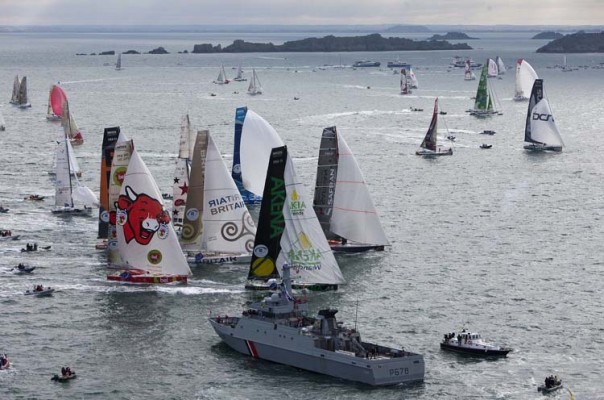 Route du Rhum 2010 startline
