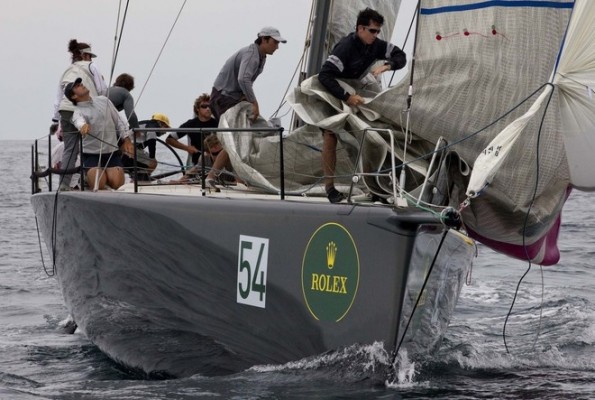 Living Doll made the best of the light veering breeze