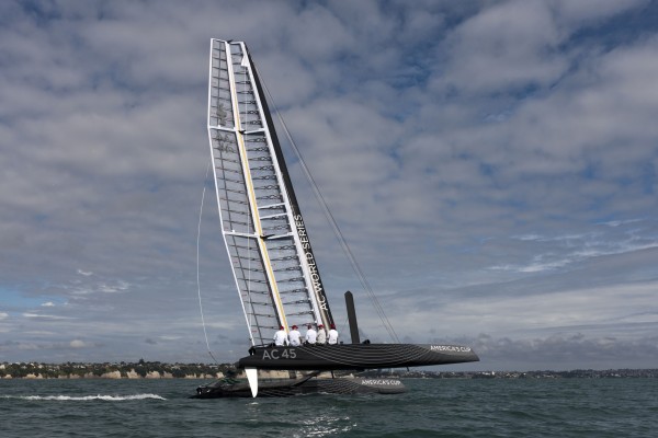 AC45 sailing trials 10