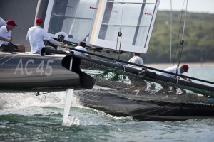 AC45 sailing trials 11
