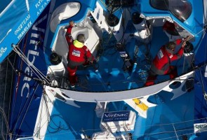 Barcelona World Race 2011, Virban Paprec 3, aerial view
