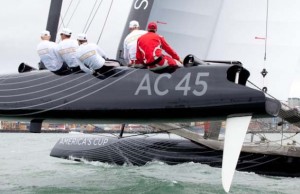 AC45 sea trials 2011
