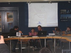 Franc citeau talks with Kito de pavant