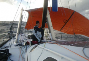 Barcelona World Race 2011, Mirabaud under jury rig