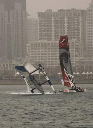 Extreme Sailng Series, China Apr11, day 3