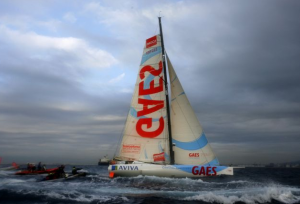 Barcelona World Race, Gaes finish