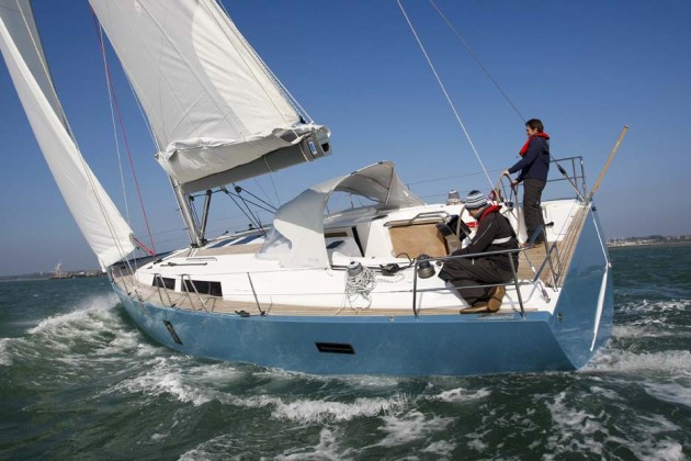 Hanse 445 boat test, the Solent