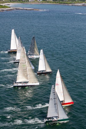 Transatlantic start line