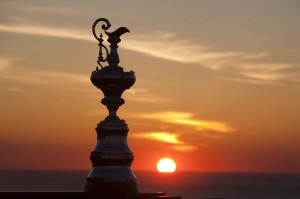 Cup sunset