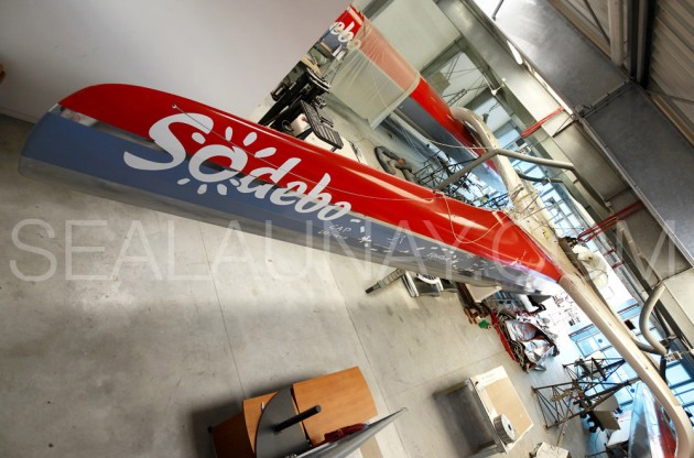 Sodeb'O in the shed, July 2011