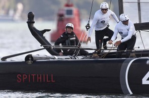 Sailing with Spithill