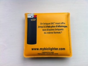BIC cigarette pouch