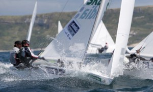 Iain Percy and Andrew Simpson at Sail for Gold