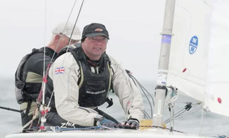 Michael McIntyre and James Grant at Skandia Sail for Gold
