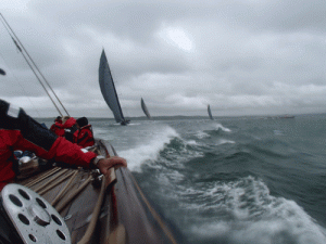 J-Class regatta from onboard Velsheda