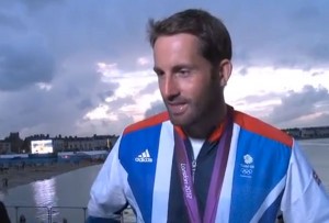 Ainslie gold olympic medal