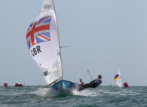 Mills and Clark lead second race