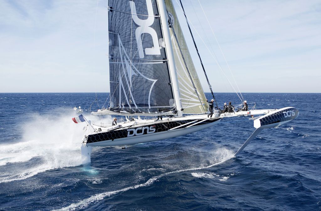 l'Hydroptère put transpacific record on hold Yachting World