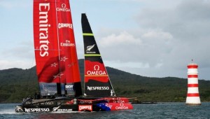 ETNZ AC72 reaches 40 knots