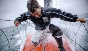 Alex Thomson training