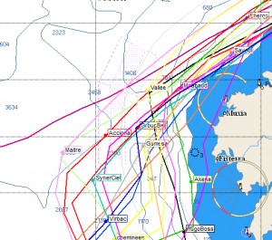 vendee routes across shipping lane
