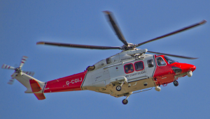 Coastguard helicopter