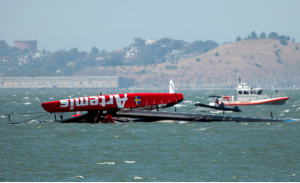 America's Cup capsize
