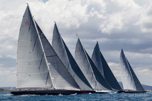 5 J-Class yachts at Superyacht Cup Palma