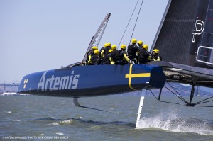 Artemis boat 2 day 1