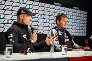Spithill v Barker press conference